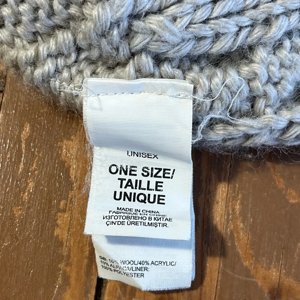 The North Face Wool Alpaca Cable Knit Beanie